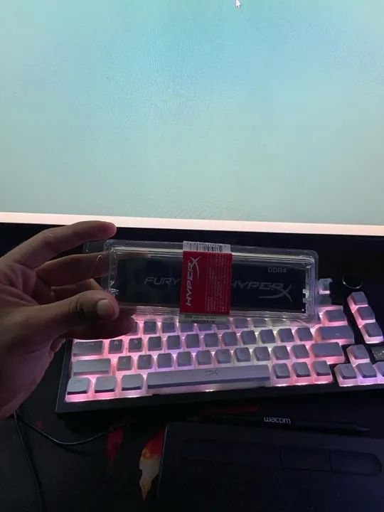 Memória RAM HyperX Fury DDR4 16GB 3200MHZ - Foto 2