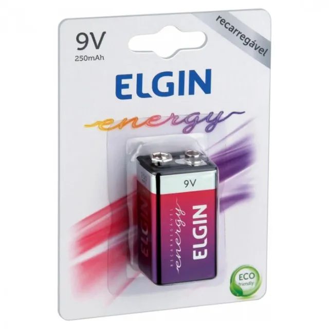 Bateria Recarregavel 9v 250 Mah 82215 (Entrega Grátis)
