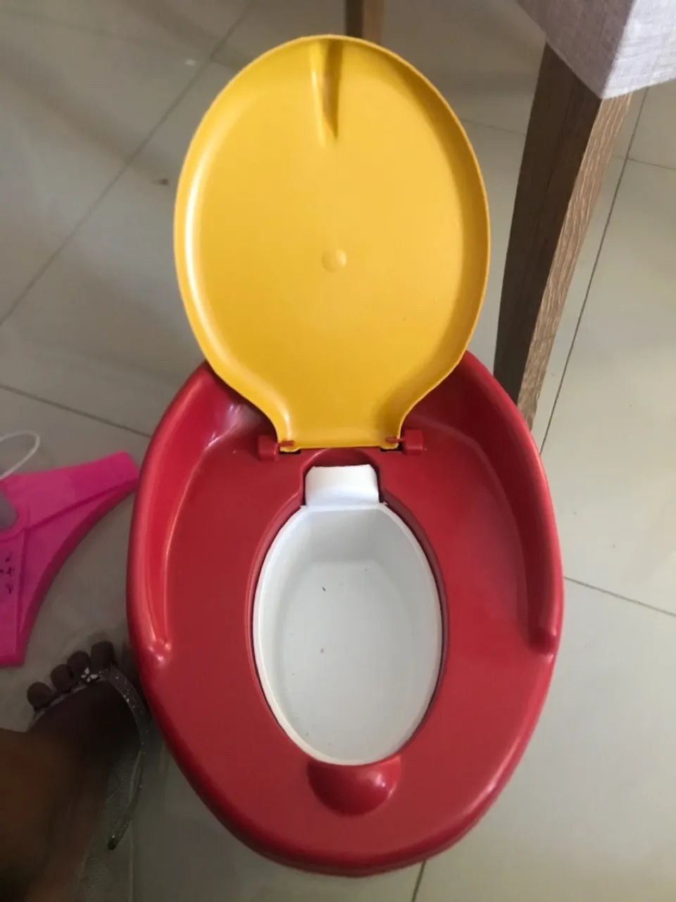 Penico infantil com desenho de animais, brinquedo educativo e carrinho!  - Foto 2