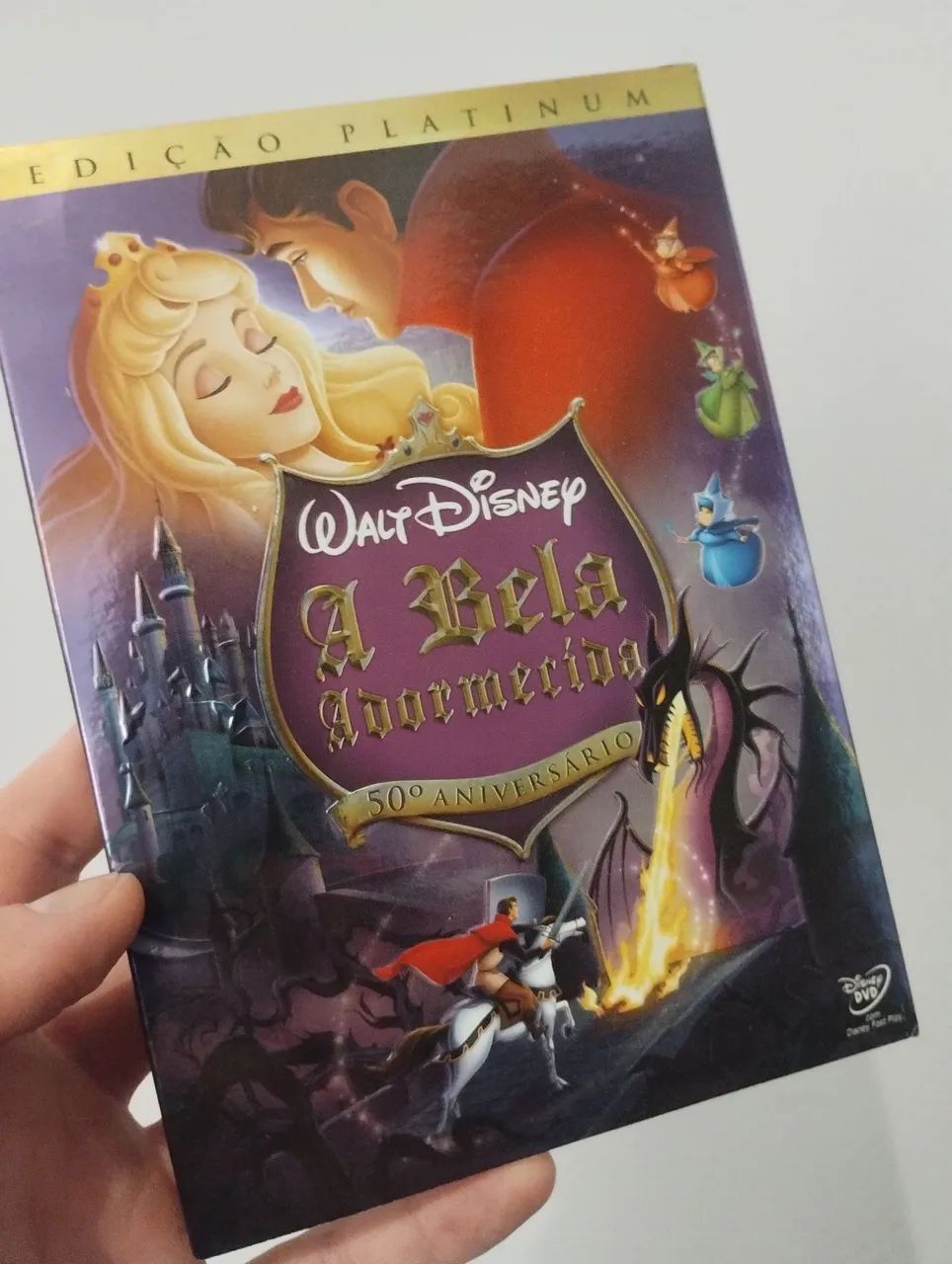 Dvd A Bela Adormecida - edição Platinum 2 dvds