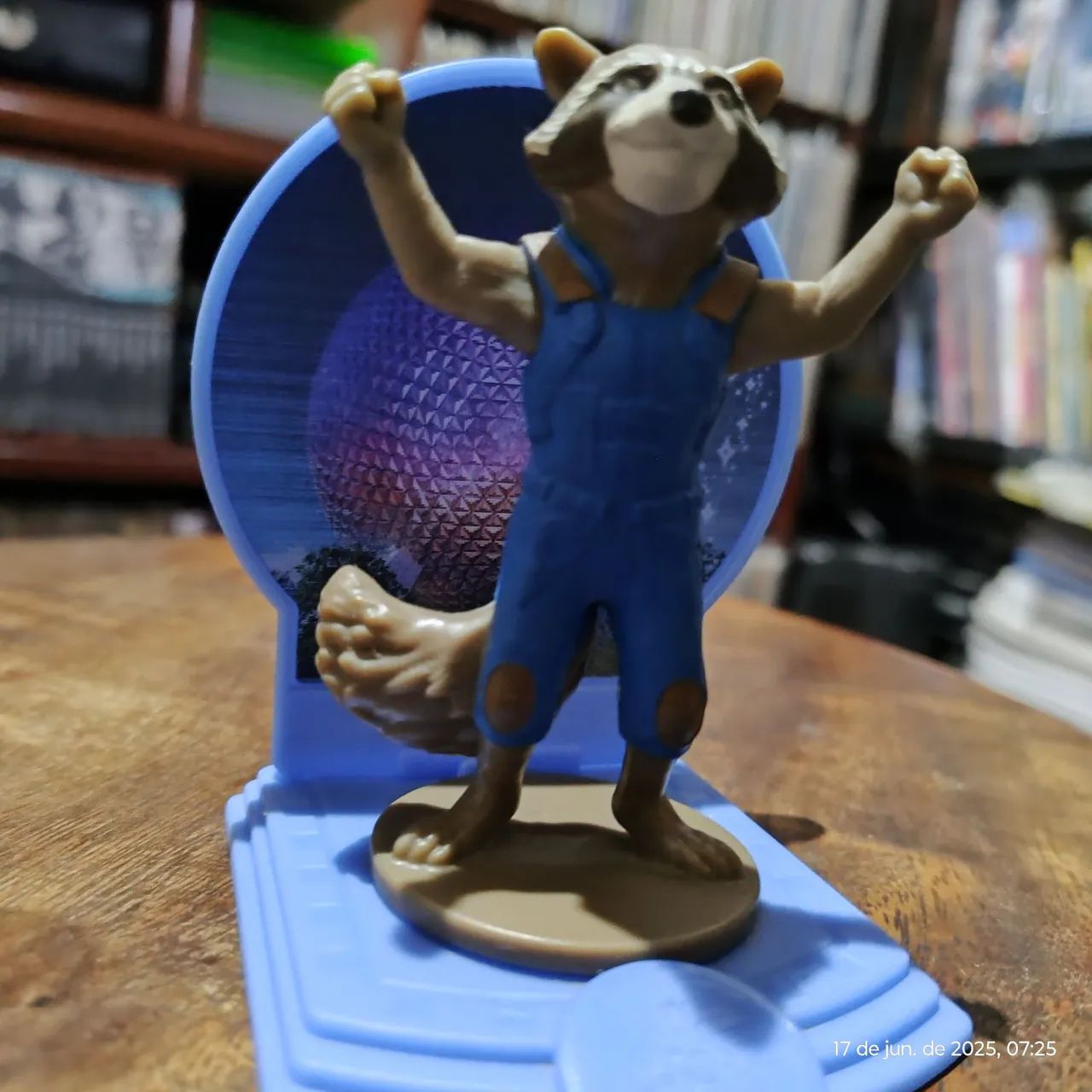 Miniatura Rocket Raccoon - Guardiões da Galáxia - Foto 3