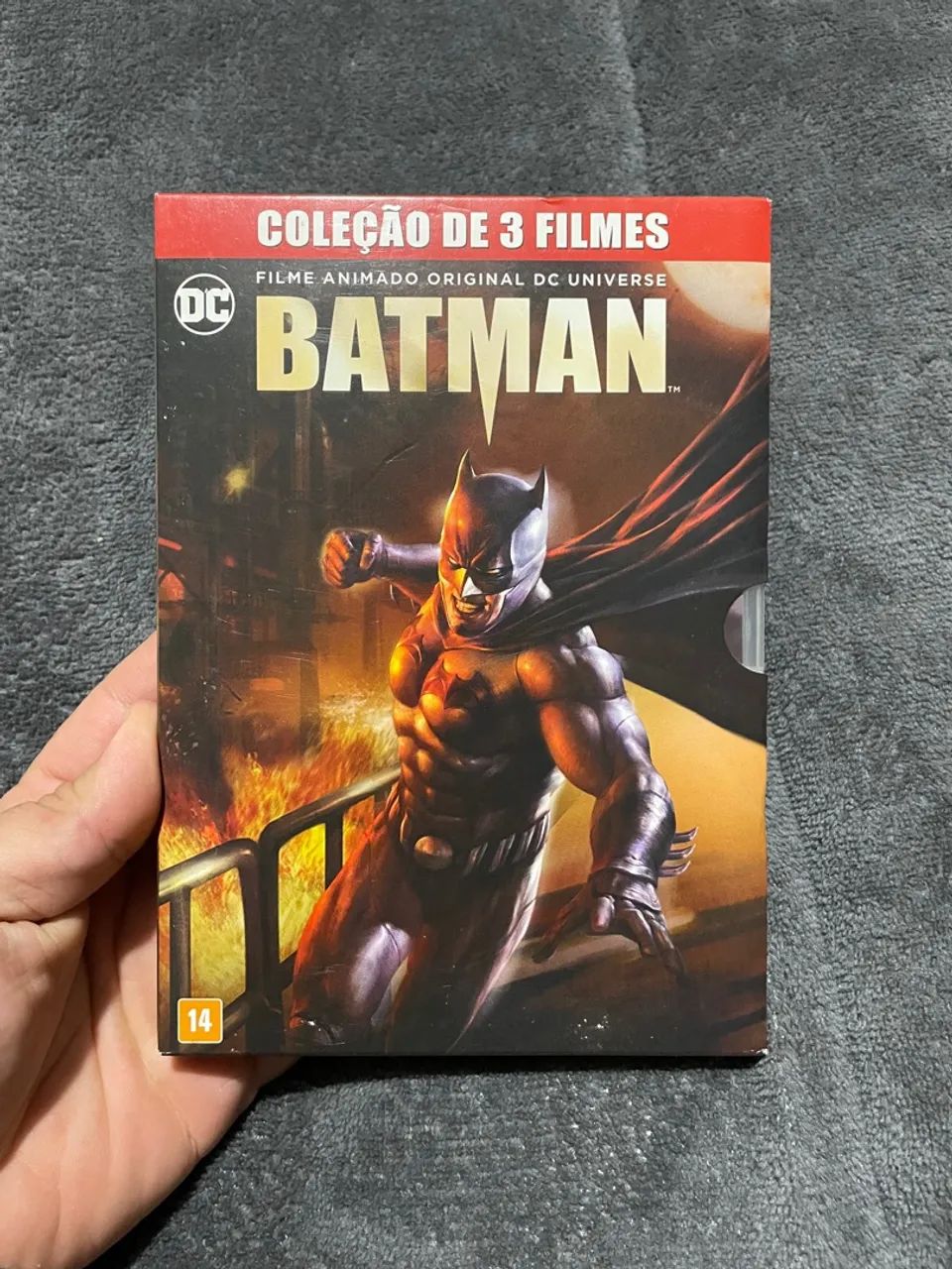 Coleção Batman - 3 Filmes em DVD Blu Ray - Foto 2