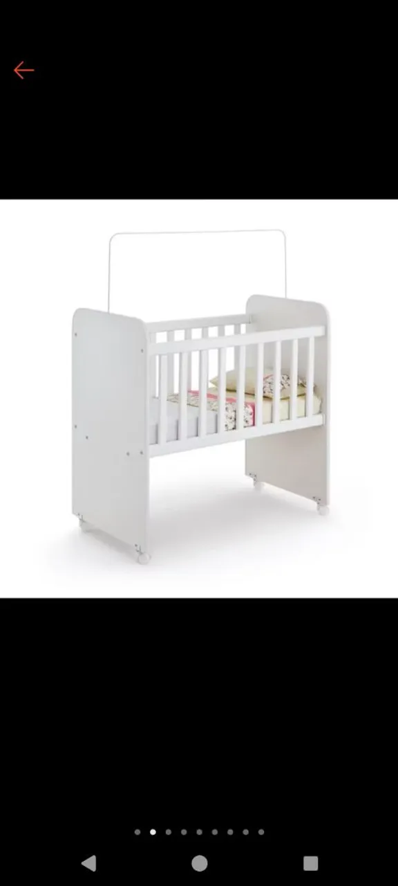 Mini berço com colchão
