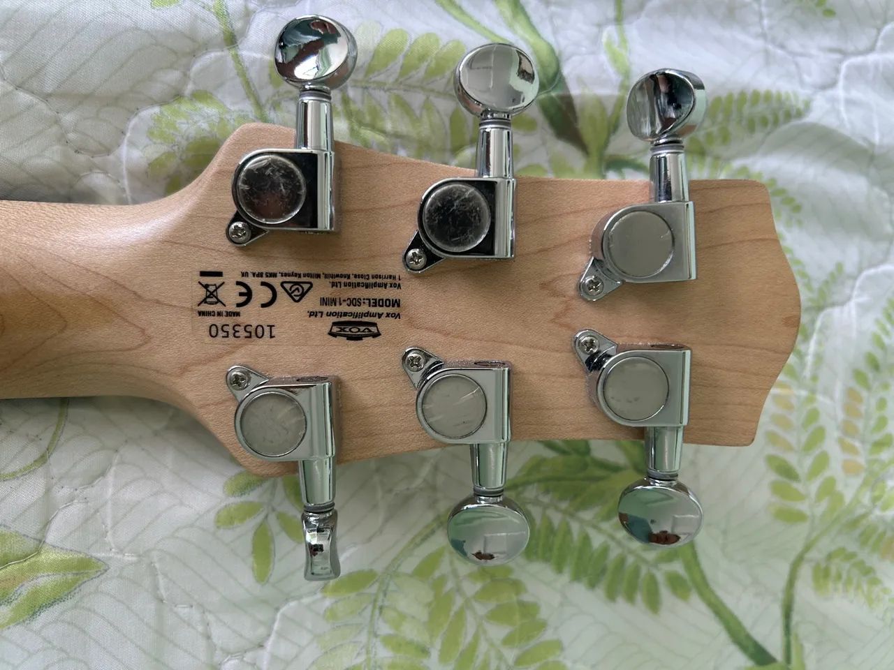 Guitarra elétrica VOX SDC -1 mini, conservadíssima  - Foto 5