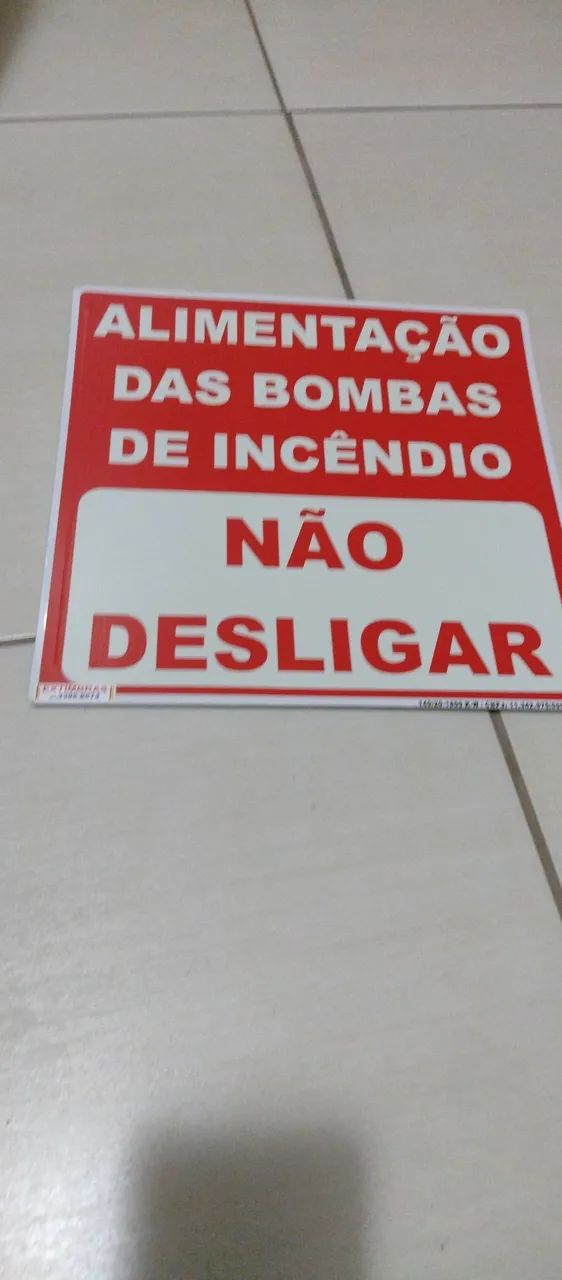 Placa de Sinalização Lotação Máxima 08 Pessoas - Foto 4