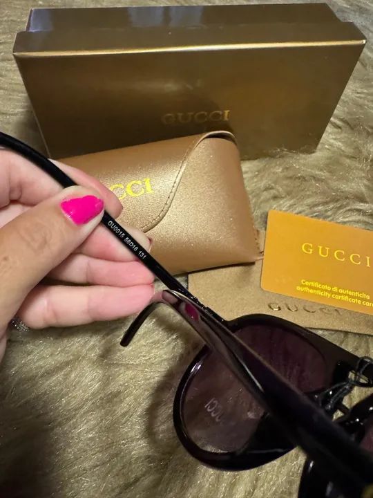 Óculos de Sol Gucci  - Foto 4