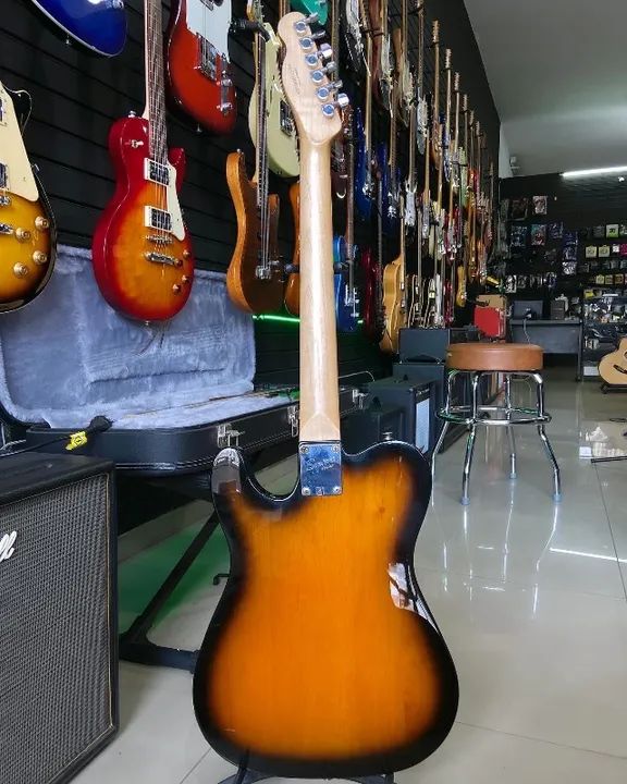 Guitarra Squier Telecaster Affinity seminova  - Foto 3