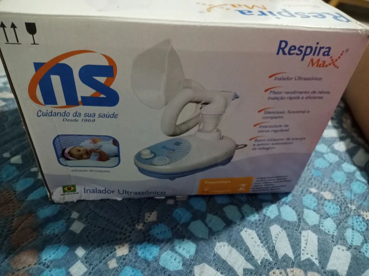 Inalador Ultrassônico Respira Max 
