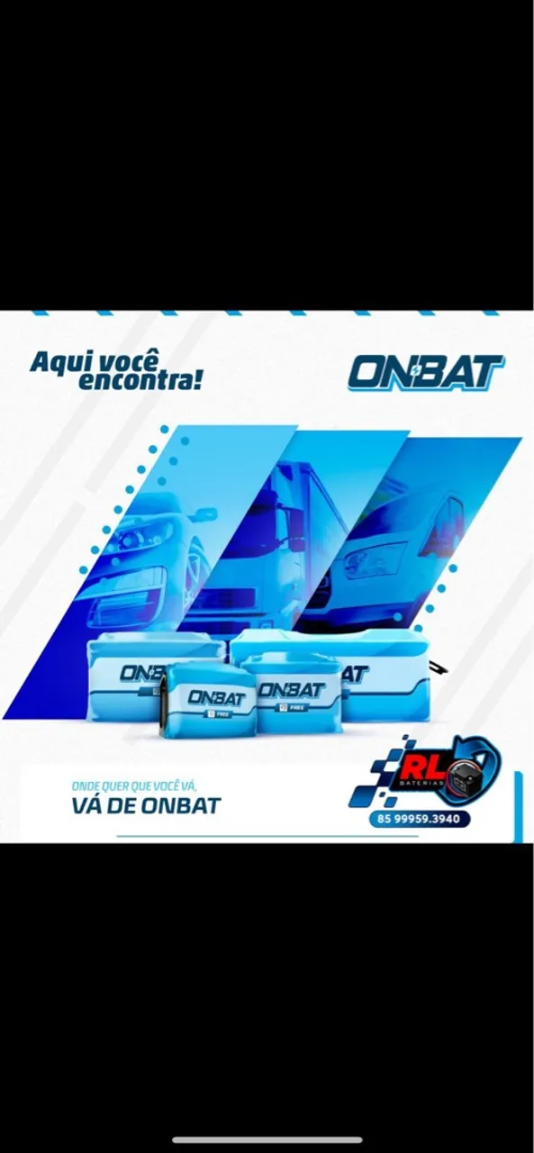 Bateria ONBAT - A Melhor Opção para Seu Veículo!