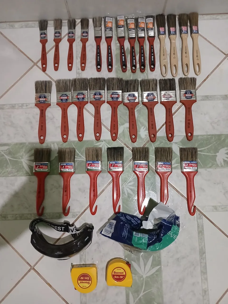 Kit de Pincéis e Ferramentas para Pintura - Novo!!