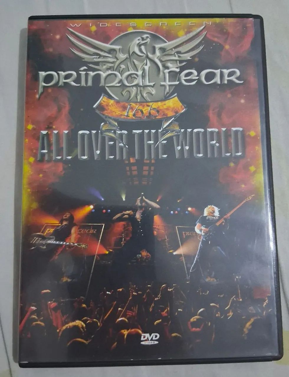 DVD Primal Fear - All Over The World Duplo