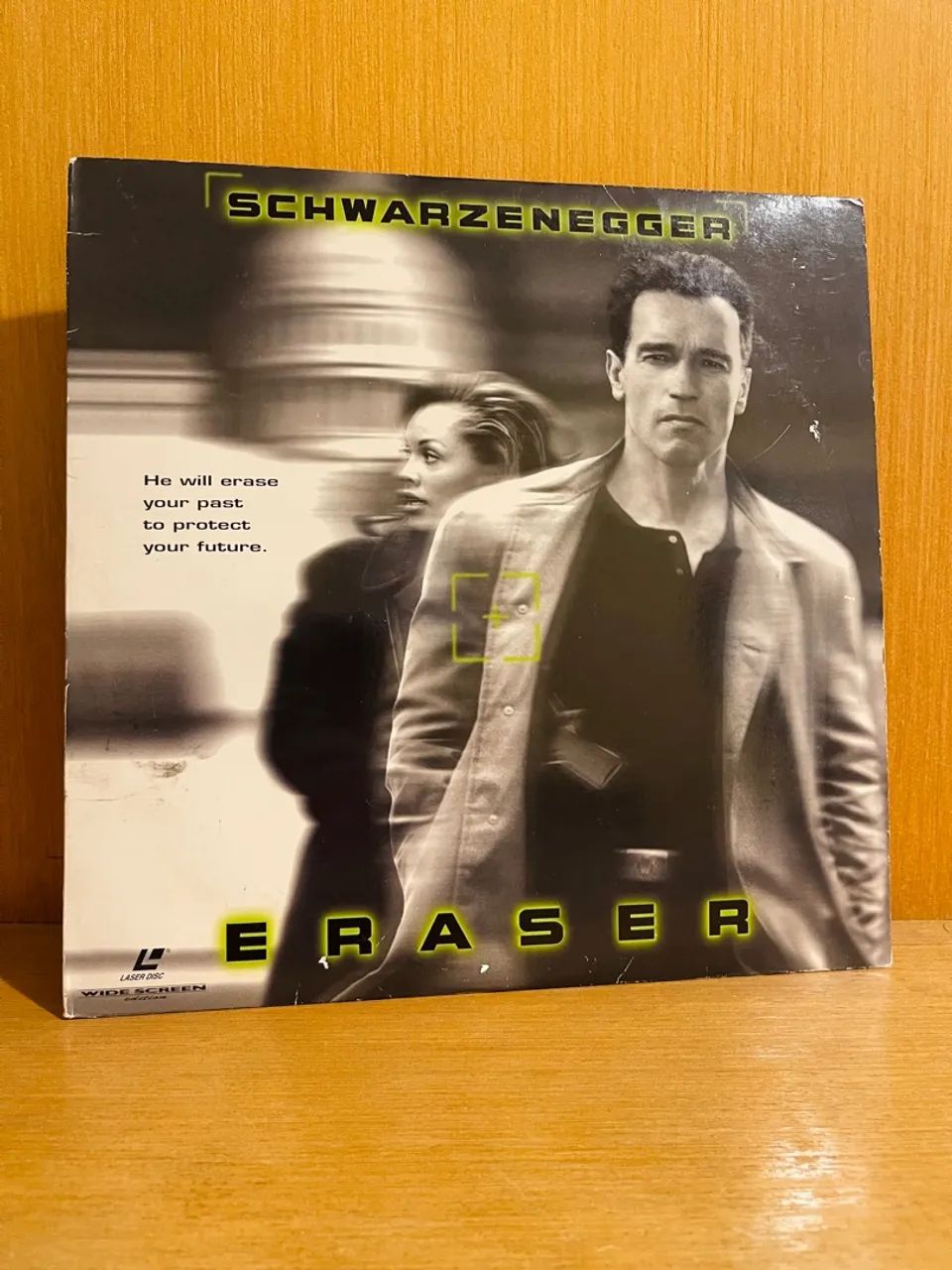 Filme The Eraser Laser Disc LD importado