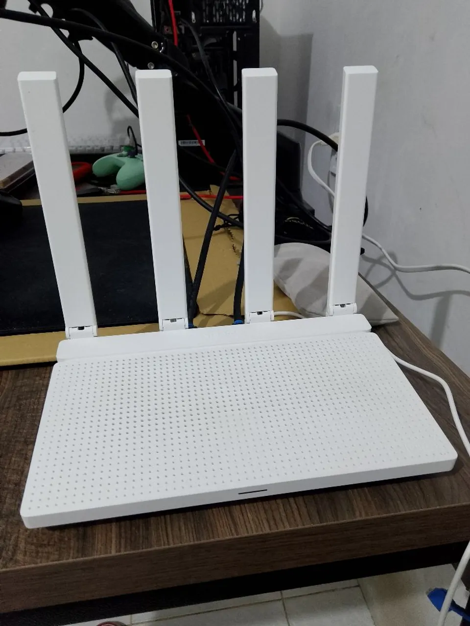 Roteador Xiaomi Mesh AX3000T 1.3GHz CPU 2X2-160Mhz / 2.4Ghz e 5Ghz