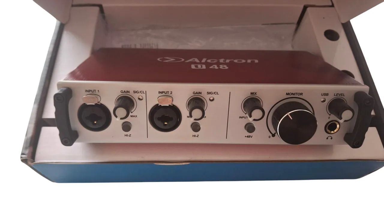 Interface de Áudio Alctron 48 24Bit Dual Channel USB - Foto 4