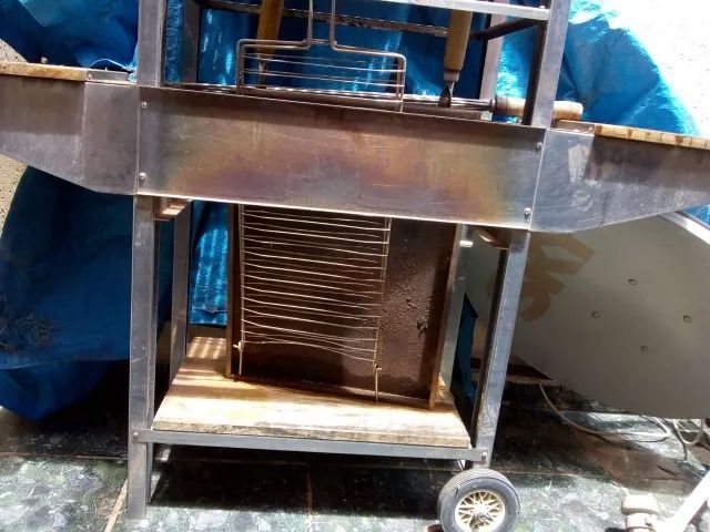 churrasqueira com rodinhas - Foto 5