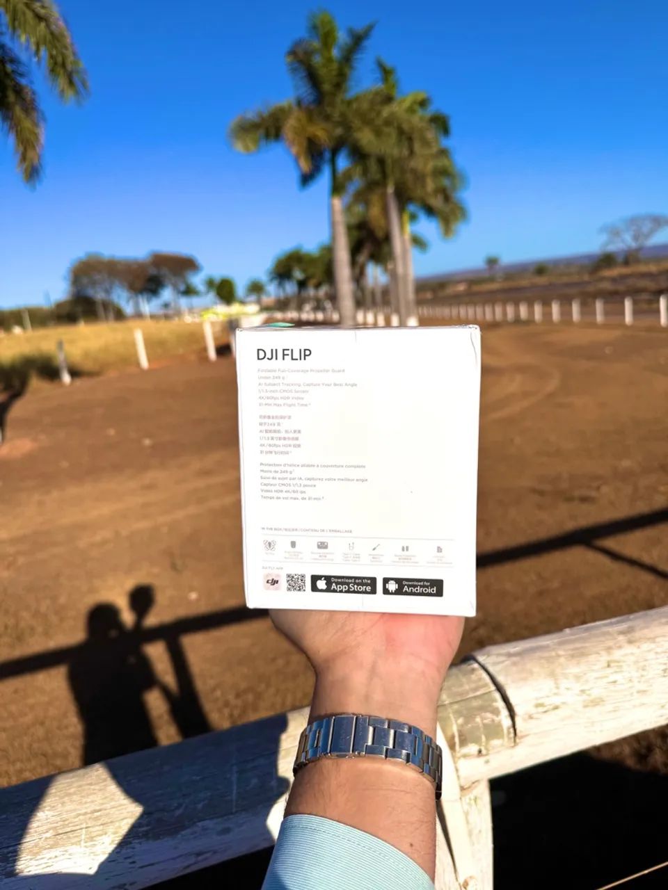 OPORTUNIDADE - DRONE DJI FLIP - LACRADO - SUPERIOR AO DJI MINI 3 - Foto 2