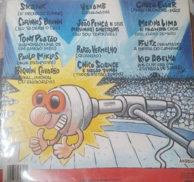 Disco de vinil REI ROBERTO & ERASMO - Foto 2