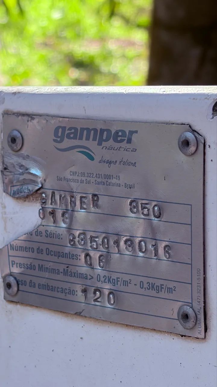 Bote inflável GAMPER - Foto 2