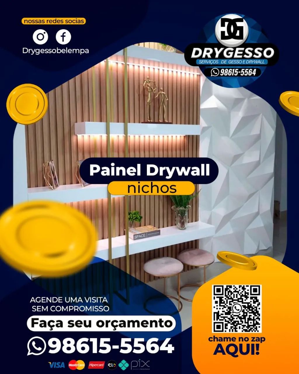 Forro de gesso acartonado e Drywall ( promoção) - Foto 4