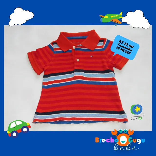 Camisas polo infantis, semi novas!!!