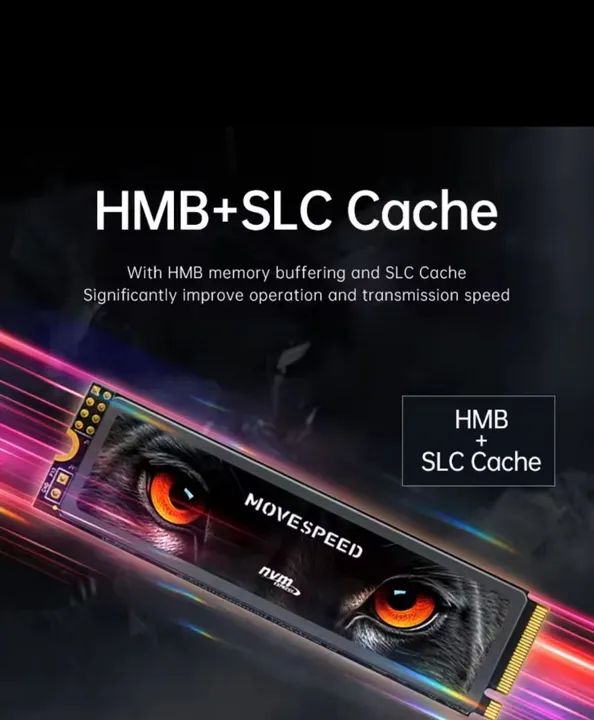 SSD NVMe M.2 2280 7450MB/s PCIe 4.0x4 - MOVESPEED - Foto 5