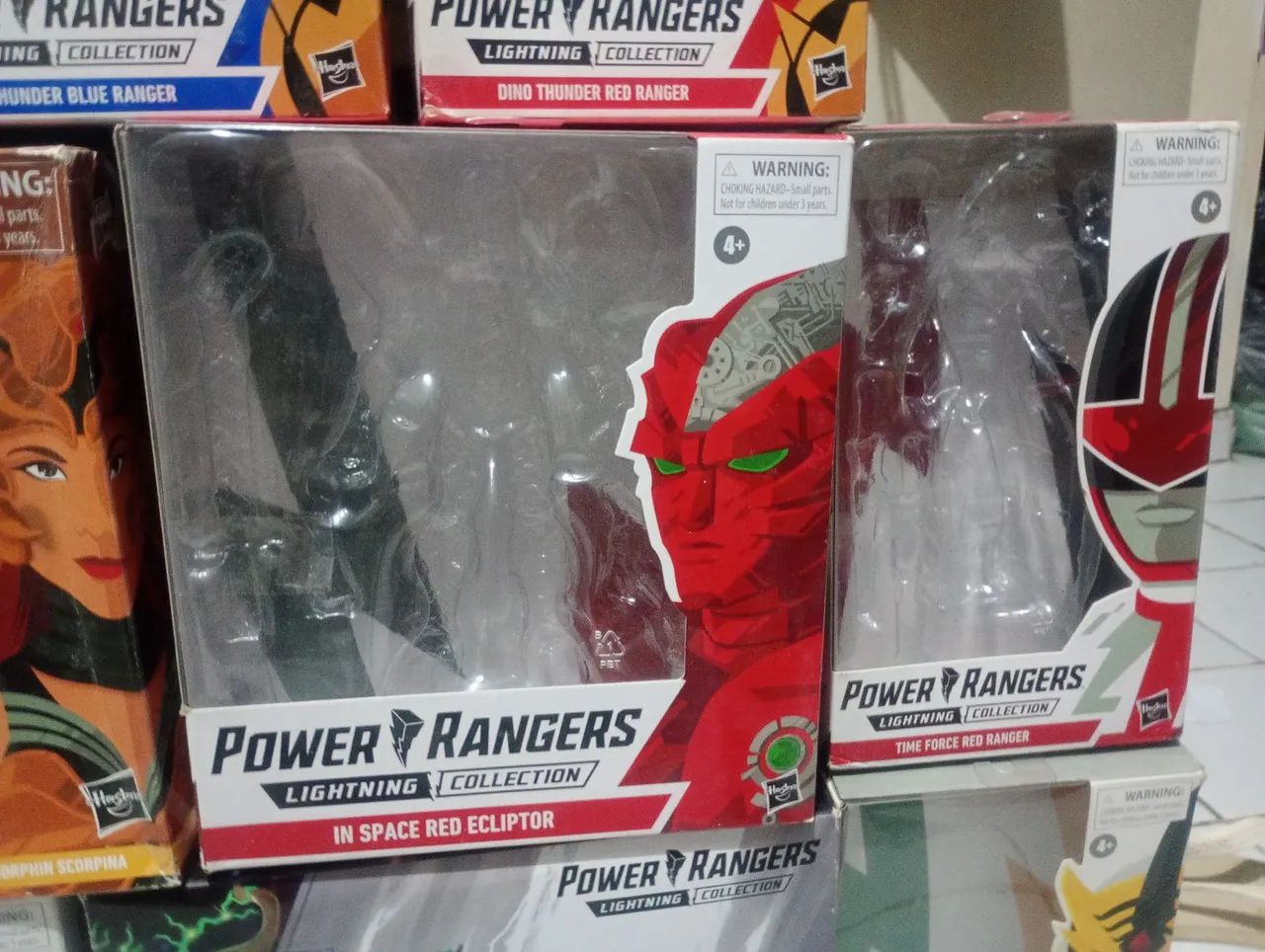 Lote de 9 Caixas Power Rangers Lightning Collection - Foto 5