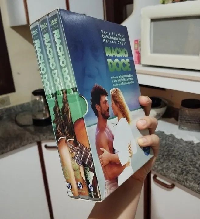 Box de DVD novela riacho doce 