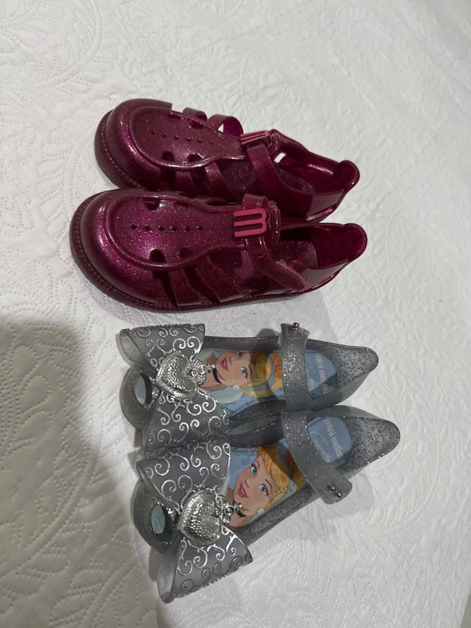 Sandálias Melissa e Glitter Infantil