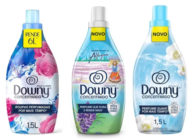 Amaciante Downy 1,5L Concentrado RENDE 66 Lavagens