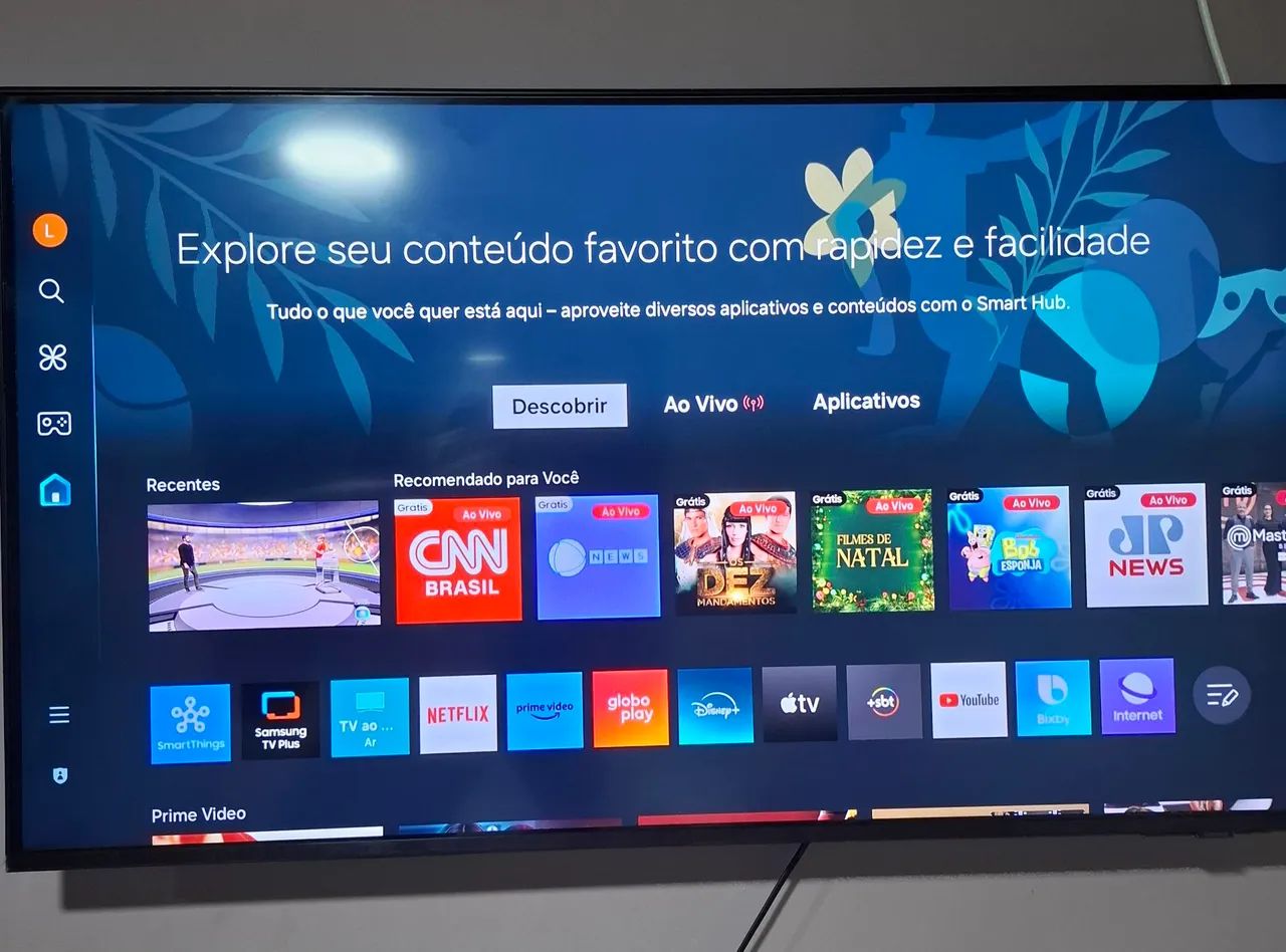 TV Samsung 4k 43 polegadas