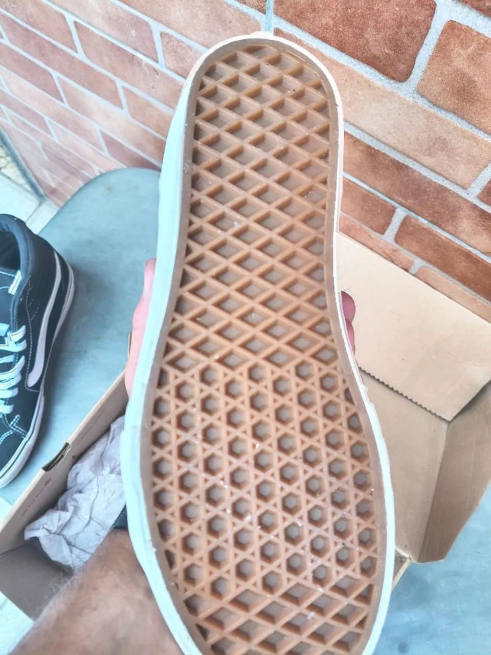 "NOVO ORIGINAL" Tênis vans Mn Filmore Hi preto N°38 - Foto 5