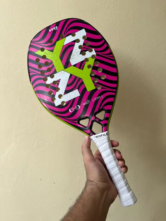 Raquete de Beach Tennis YZZY Misty Pink Carbon