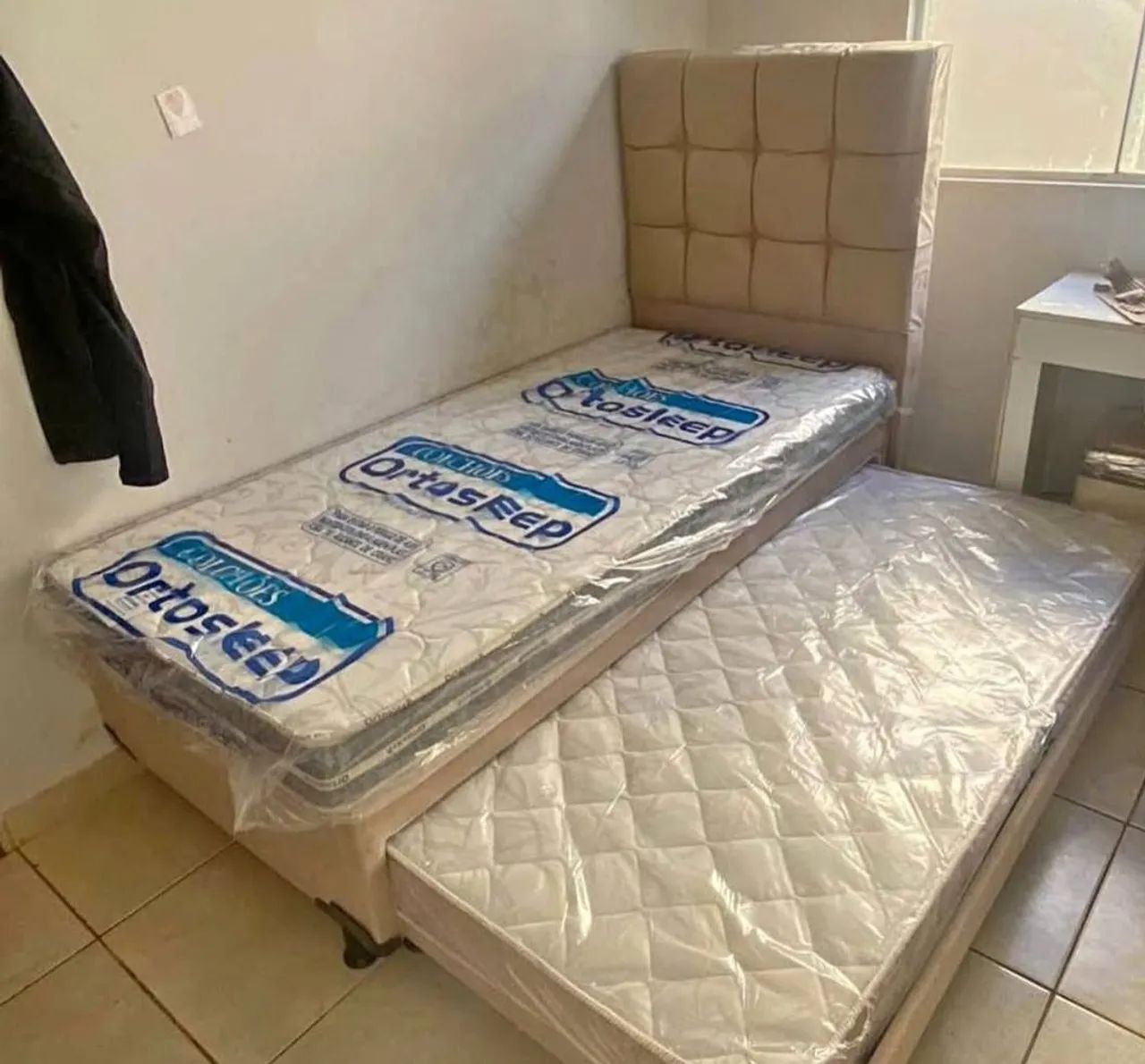 Cama Box com Cama Auxiliar Ortosleep