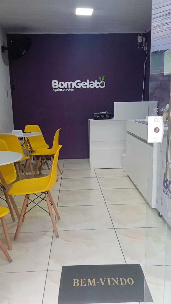 Loja de açaí completa 