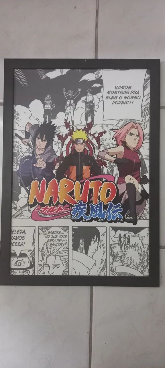 Quadro Naruto 34x49