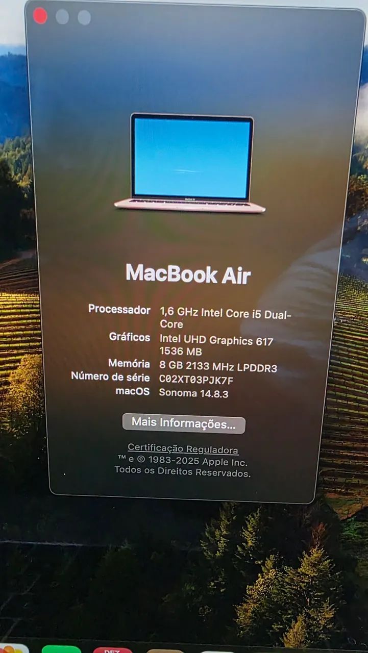 MacBook Air Retina 13? 2018 | 8GB RAM | SSD 128GB | Impecável