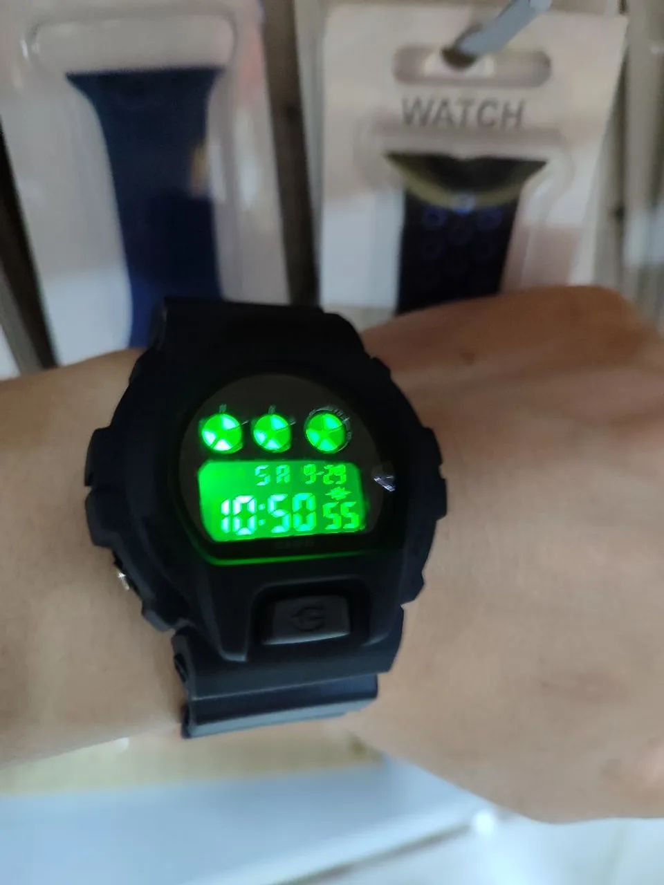 Relógio Gshock masculino pulseira de borracha  - Foto 2