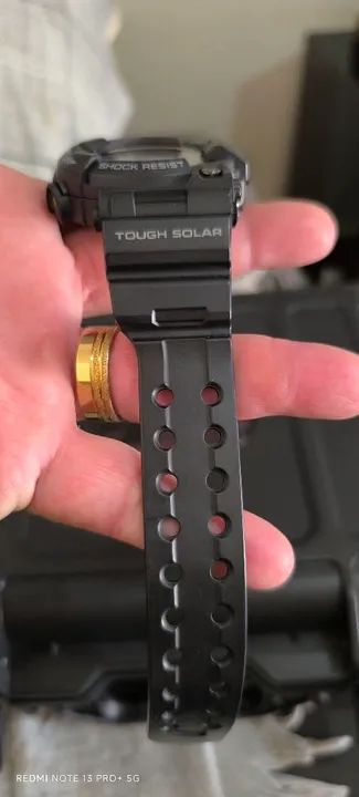 Relógio G-Shock Frogman Tough Solar gwf 1000 com bezel Black raro de achar - Foto 6