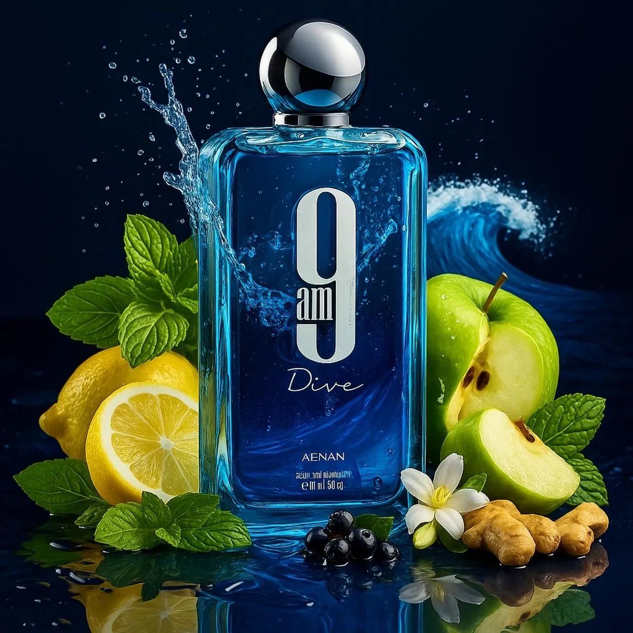 Perfume 9am dive-Afnan 100ml - Foto 4