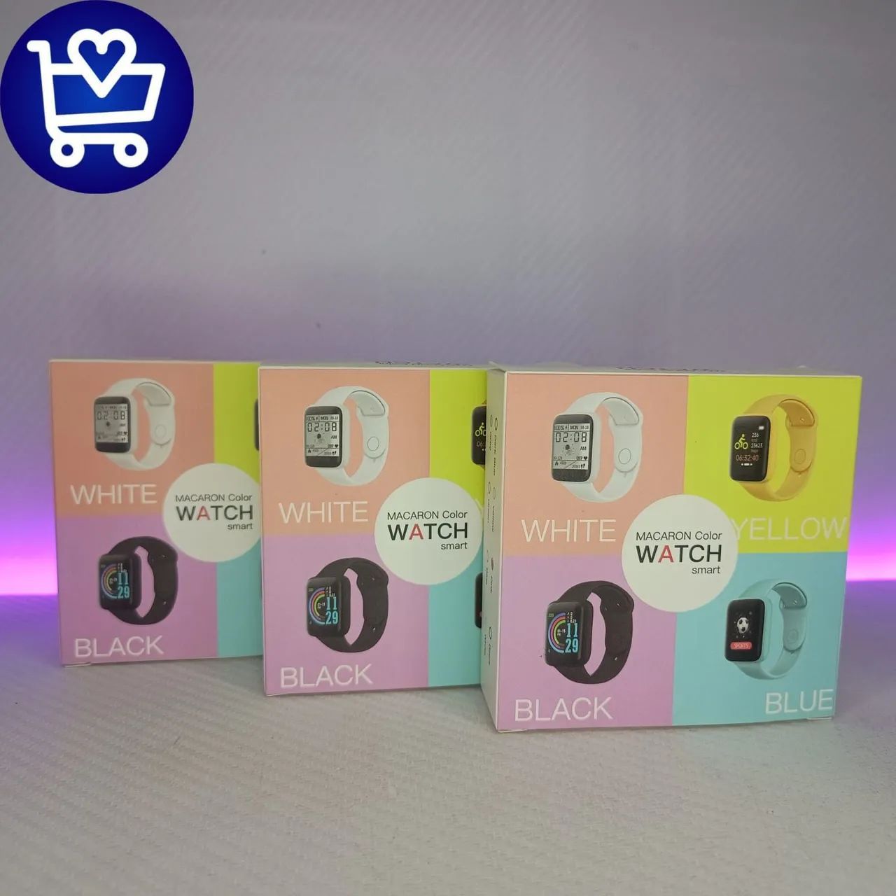 Smartwatch Macaron Color - Diversas Cores - Foto 2