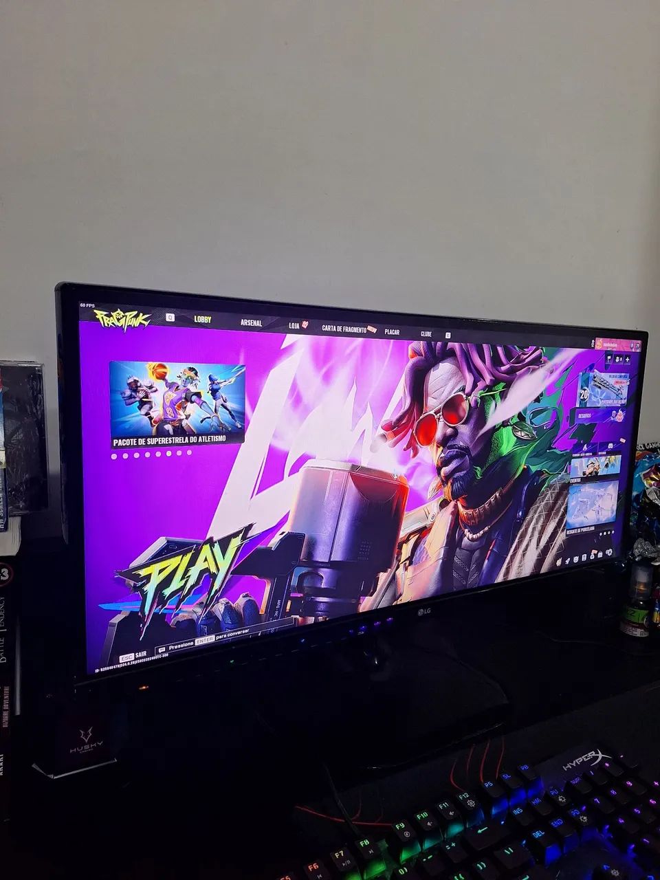 Monitor LG Ultrawide 25 Polegadas