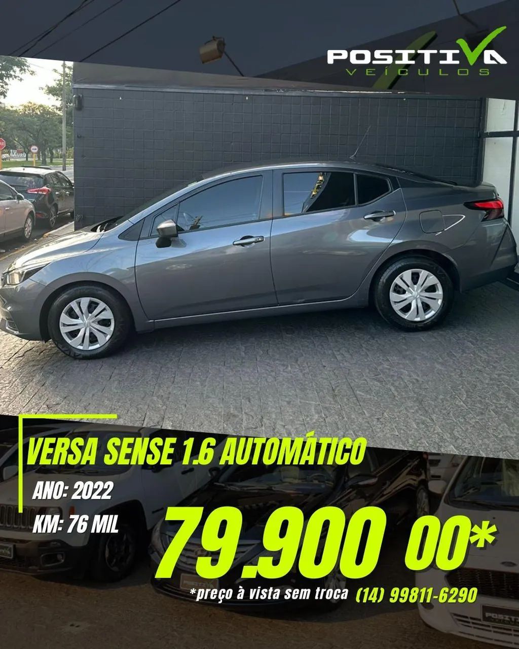 Versa Sense 1.6 Automático 2022 - Foto 3