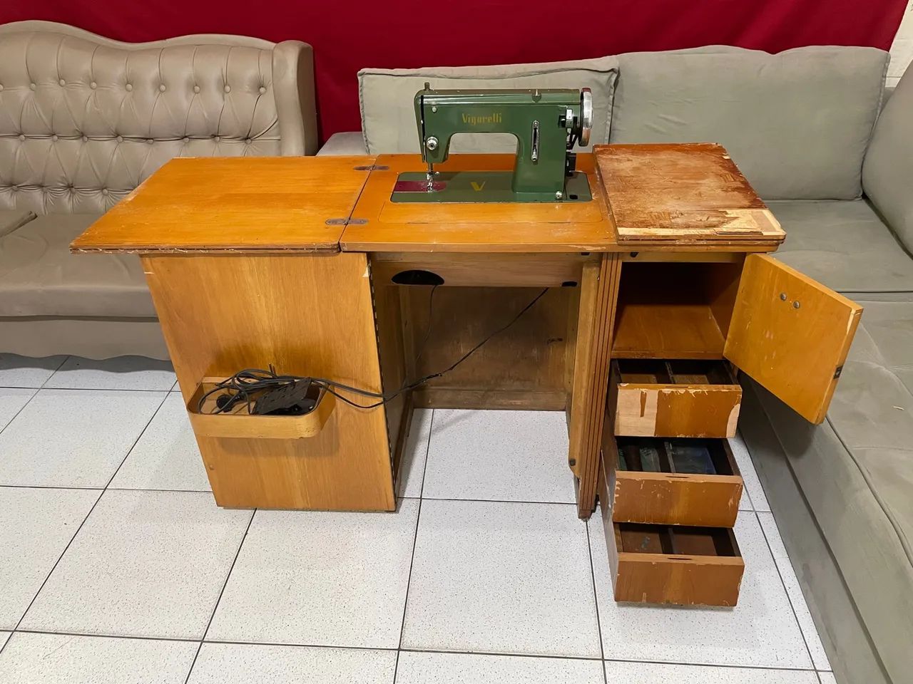 Maquina de Costura Singer Antiga 