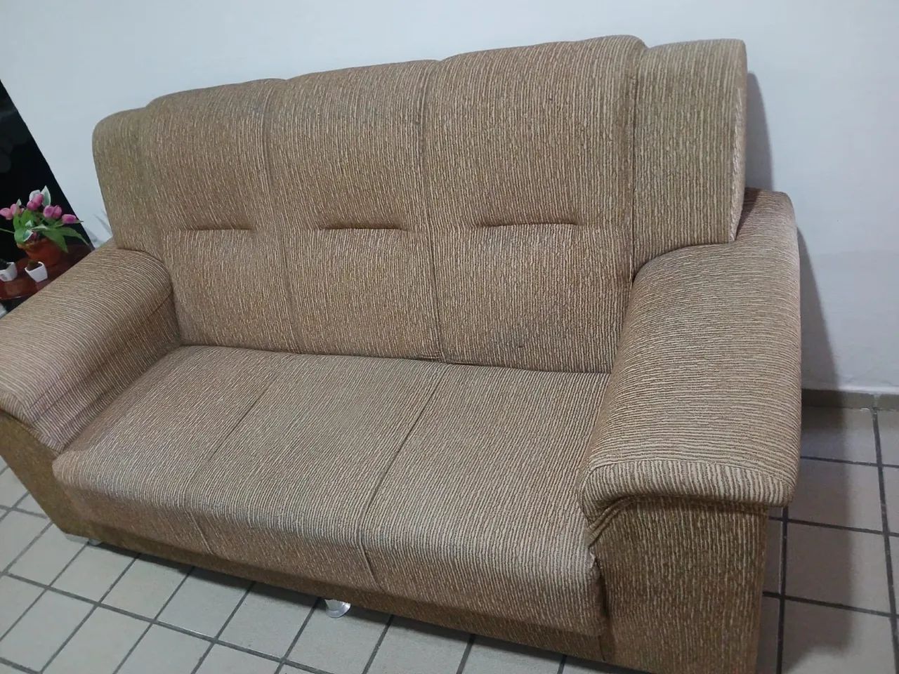 Sofá - conjunto um sofá grande e um pequeno - Foto 2