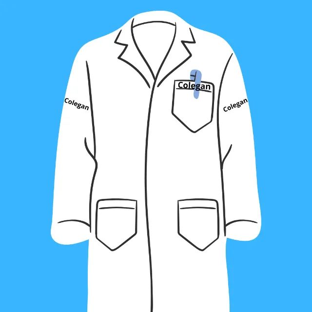 Jaleco Manga Longa ou Curta - Área da Saúde