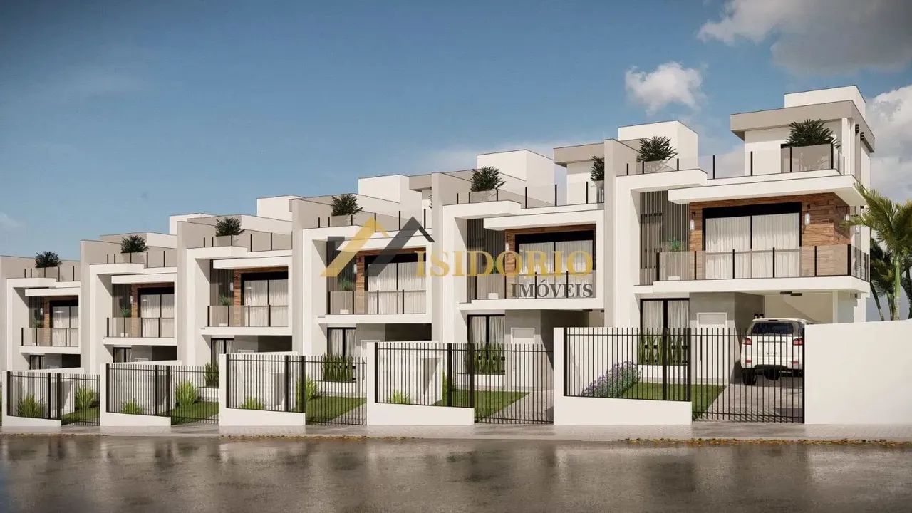 EXCELENTE SOBRADO NOVO! 03 QTOS.,SUÍTE, SACADA, TERRAÇO, 02 GAR - Foto 2