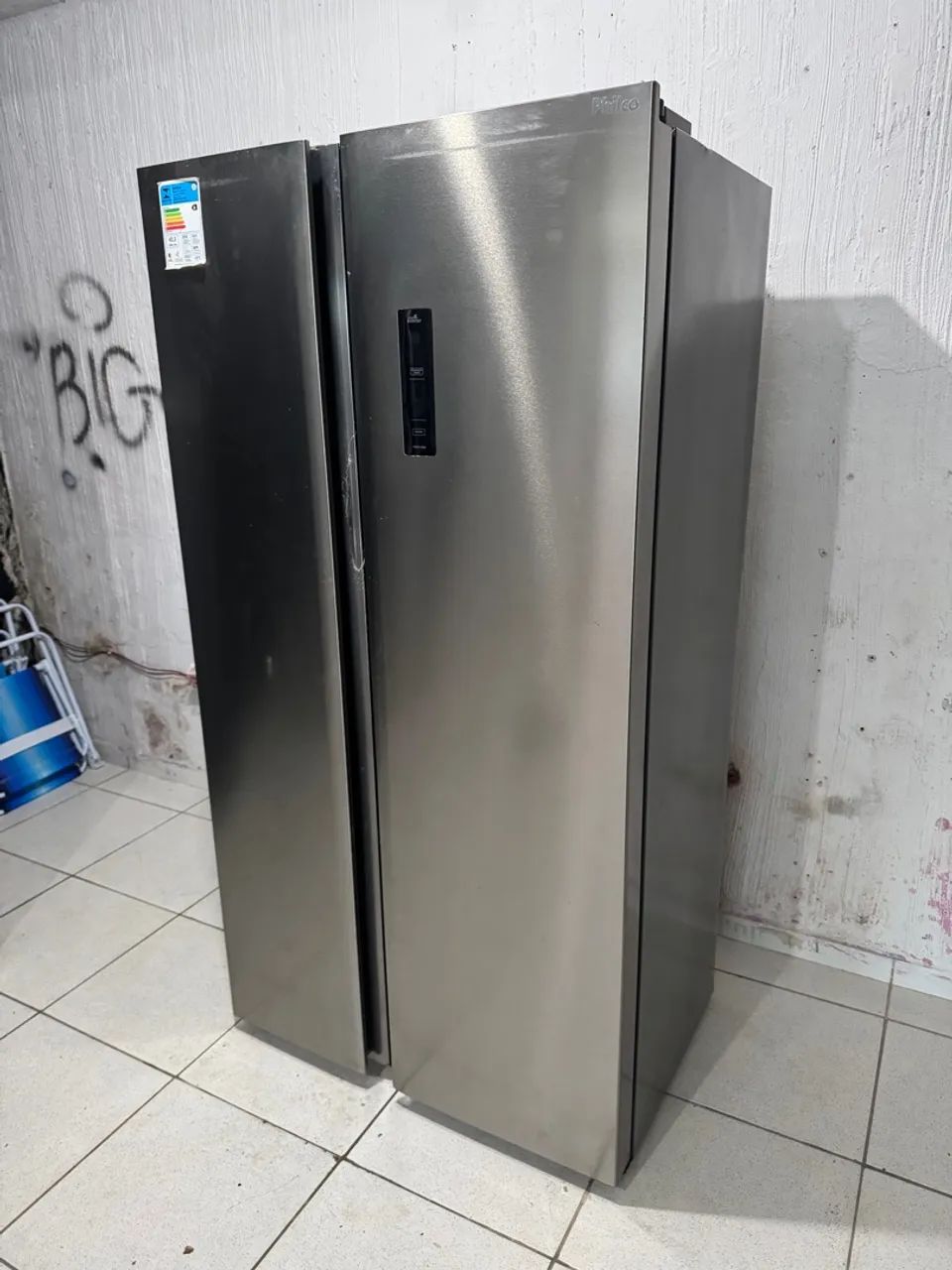 GELADEIRA SIDE BY SIDE INOX 504L OPORTUNIDADE 3.200 - Foto 3