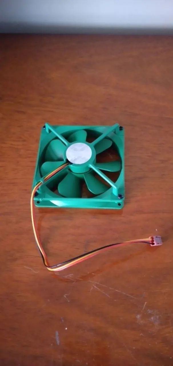 Ventoinha de Gabinete para PC - Verde