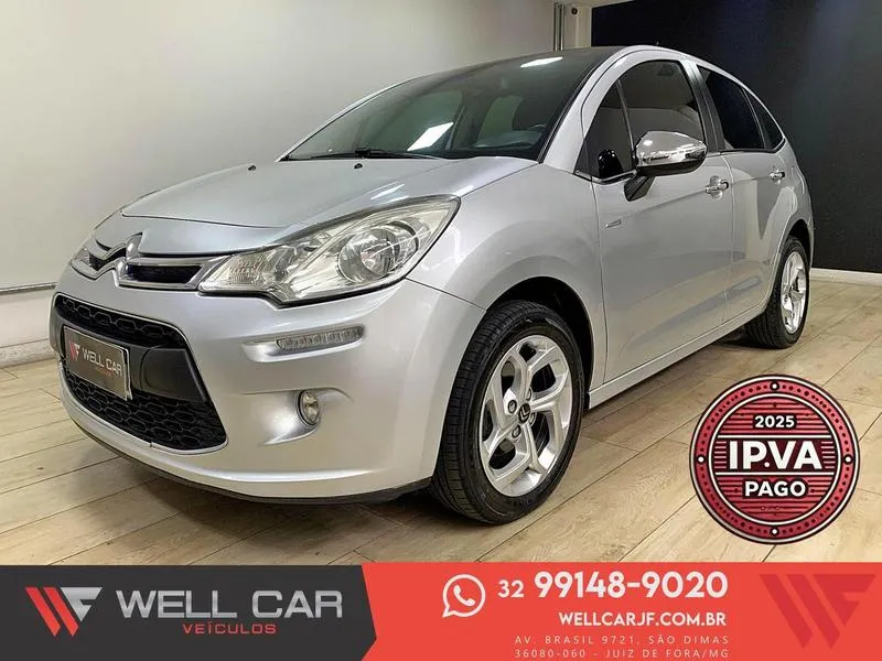 CITROEN C3 1.6 EXCLUSIVE FLEX AUTOMATICO 2014