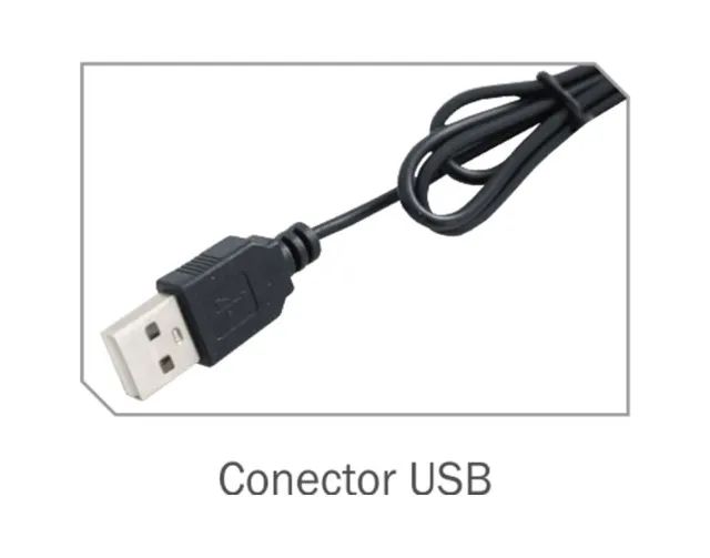 Teclado Kmex Standard Keyboard, USB, ABNT2 - KB-3728 - Foto 5
